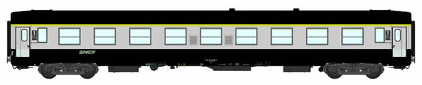 REE Modeles VB-075 - 1st Class French Passenger Coach A9 scrubland 302